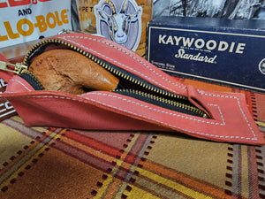 Greywoodie Snail Pipe Pouch Red