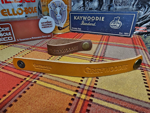 Greywoodie Leather Pipe Rest