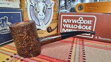 Load image into Gallery viewer, Greywoodie Tawny Burl Crag Bent Poker Pipe
