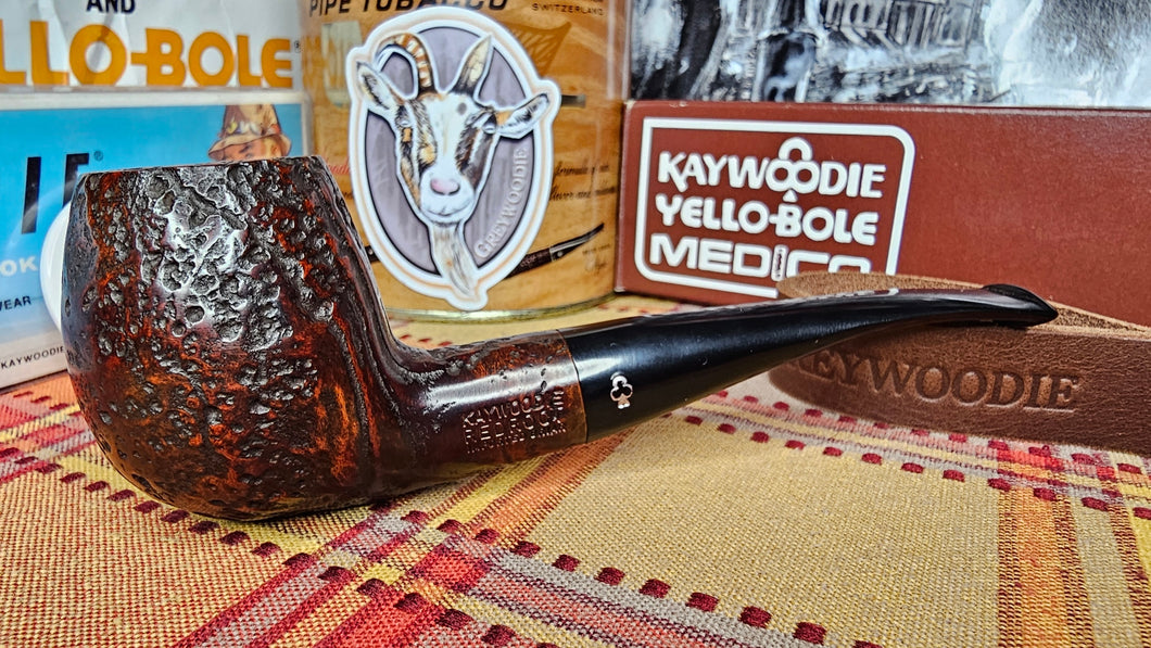 Kaywoodie Red-Root Bent Apple Pipe