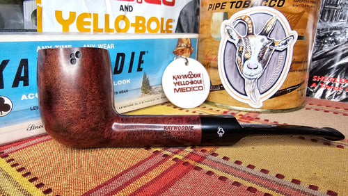 Kaywoodie Birkshire Saddle Billiard Pipe