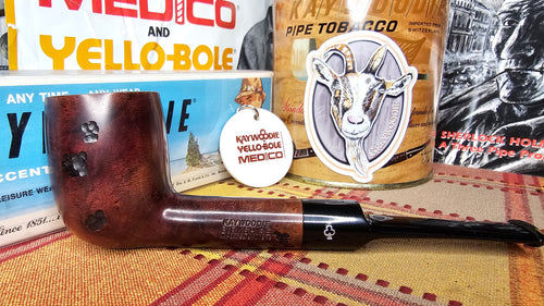 Kaywoodie Birkshire Saddle Billiard Pipe