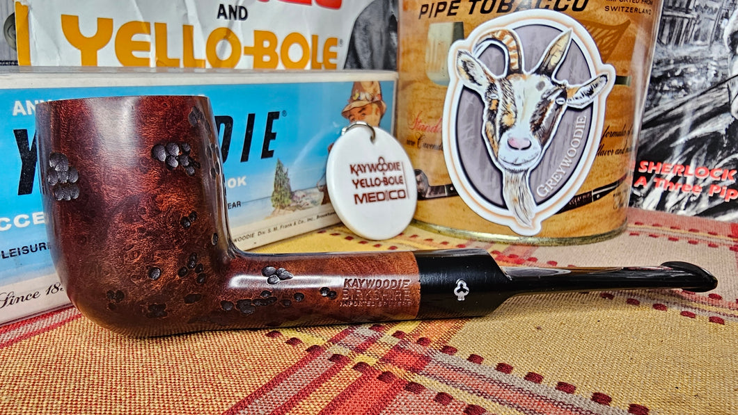 Kaywoodie Birkshire Saddle Billiard Pipe
