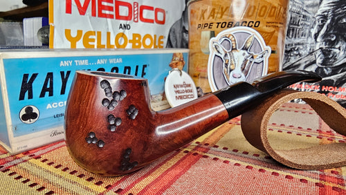 Kaywoodie Birkshire Wide Shank Bent Billiard Pipe