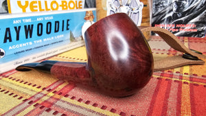 Kaywoodie Birkshire Wide Shank Bent Billiard Pipe