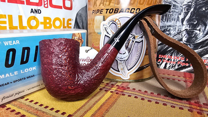 Kaywoodie Saxon Large Bent Dublin Pipe