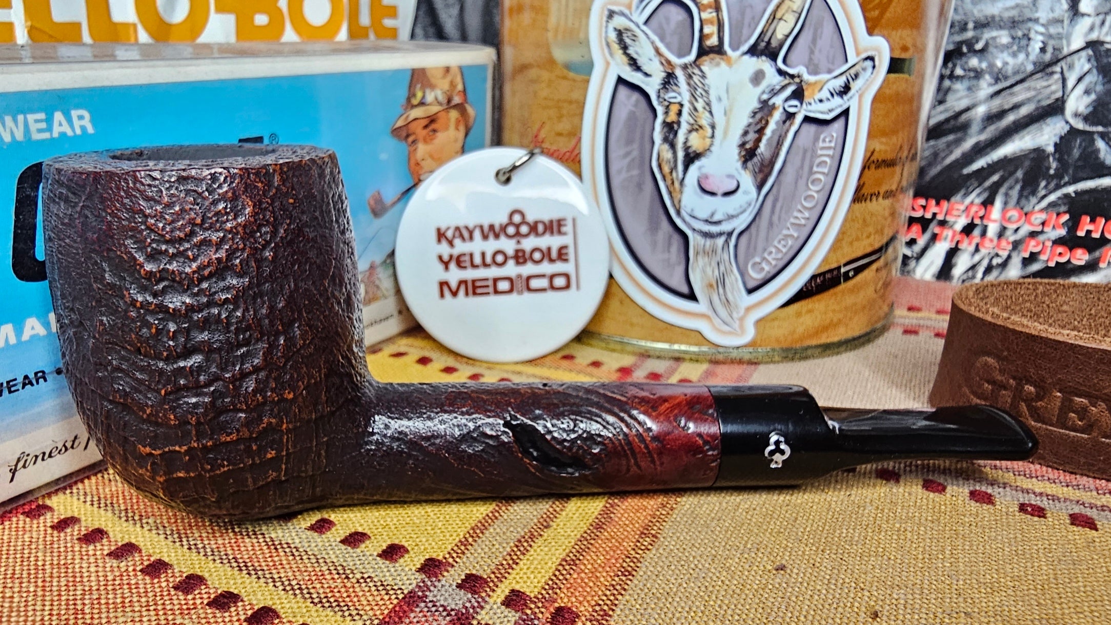 Kaywoodie Relief Grain Lovat Pipe – Greywoodie LLC
