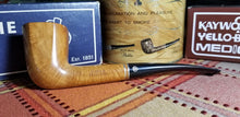 Load image into Gallery viewer, Medico Select Briar Paneled Zulu shaped filtered Pipe