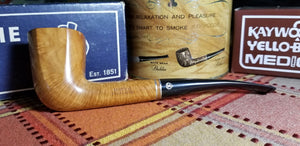 Medico Select Briar Paneled Zulu shaped filtered Pipe